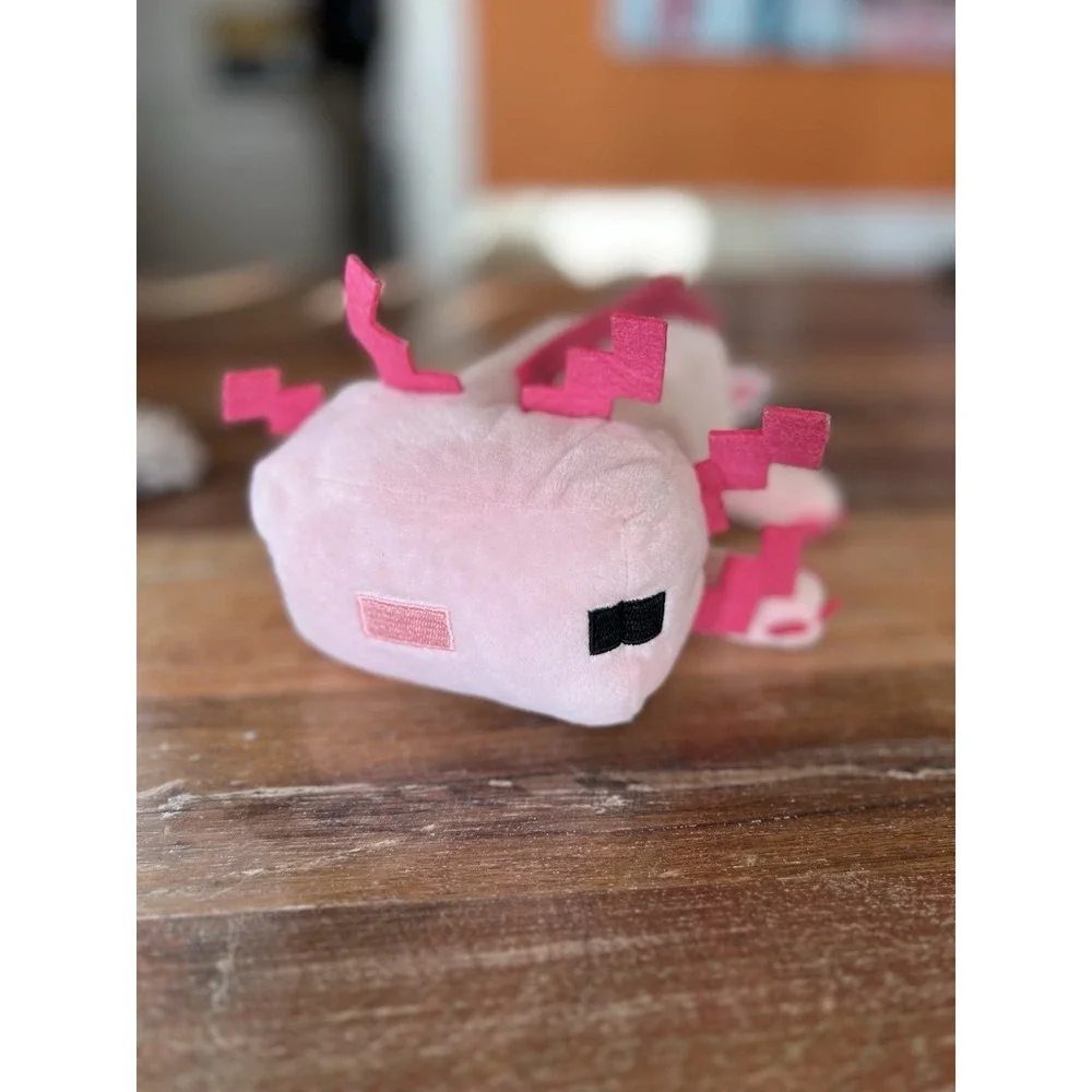 Mattel Minecraft Axolotl Plush HBT42 12